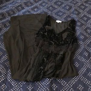 Coco and Jameson black vest